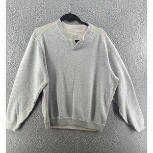 Tommy Bahama Men's Reversible Sweatshirt Sweater Size Large Beige And Cr…